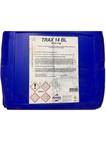 Fuchs Trax 14 BL - 60 Litre Çorap Örme Makinesi Yağı