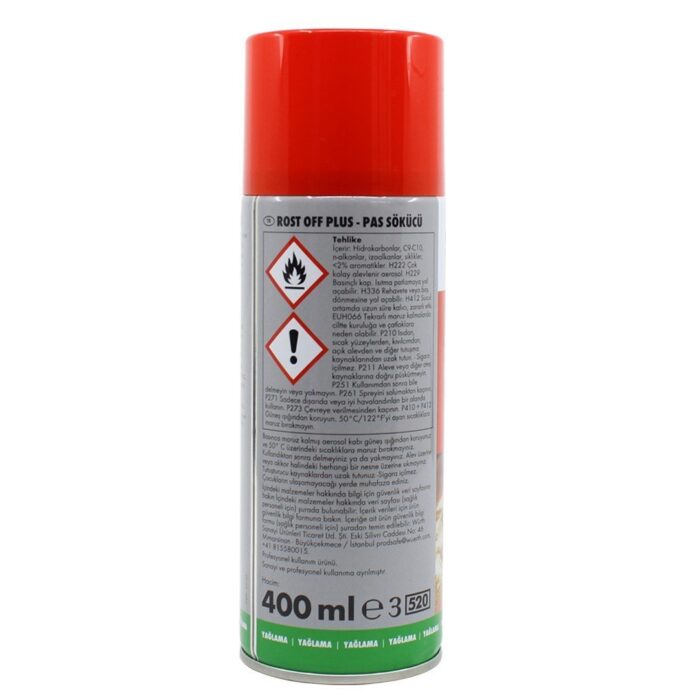 Würth Rost Off Plus Pas Sökücü 400 Ml - Görsel 2