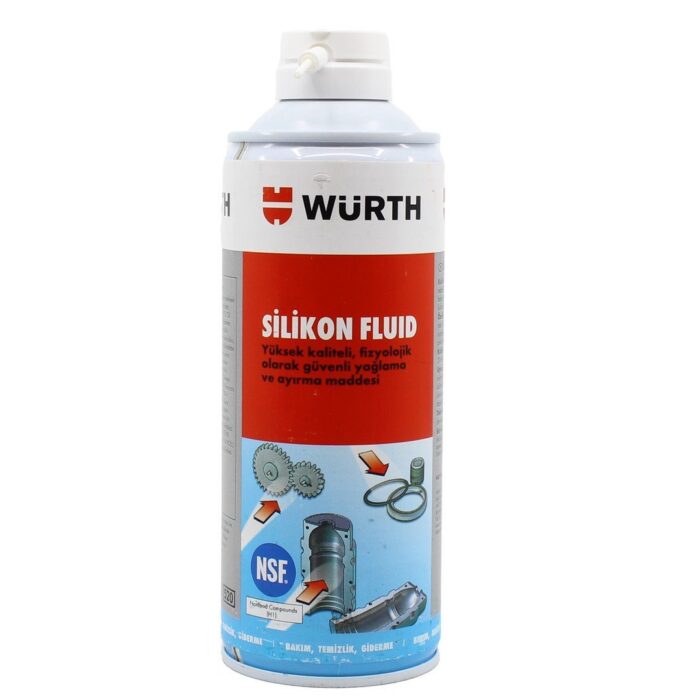 Würth Silikon Fluid NSF Gıda Uyumlu 400 ML Silikon Sprey - Görsel 1