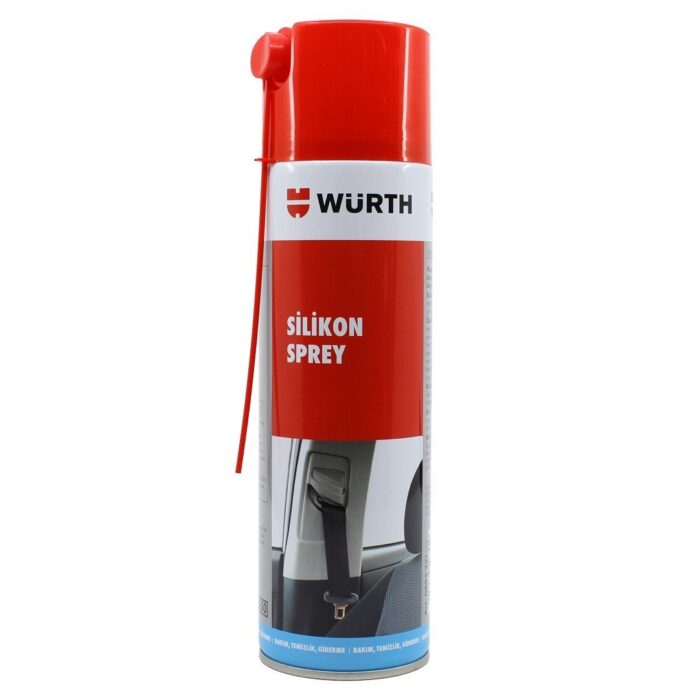 wurth-silikon-sprey-1.jpg Würth Silikon Sprey 500 Ml - Silikon Yağlayıcı Sprey - Görsel 1