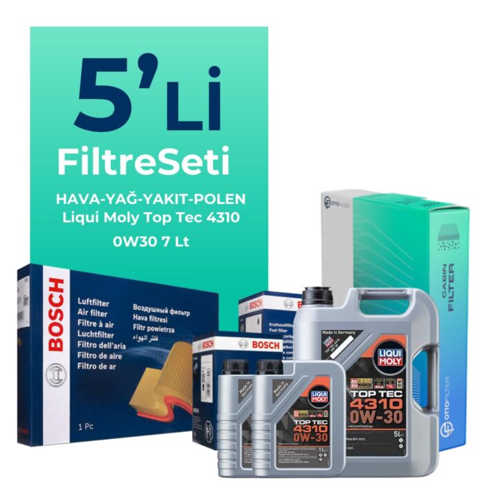 bosch-ford-mondeo-2-0-dizel-filtre-bakim-seti-liqui-moly-motor-yagli-2015-2018-5-li-122603 BOSCH Ford Mondeo 2.0 Dizel Filtre Bakım Seti Liqui Moly Motor Yağlı (2015-2018) 5 Li - Görsel 1