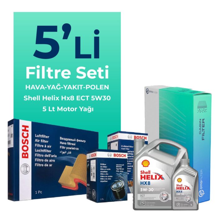 bosch-mazda-3-1-5-dizel-filtre-bakim-seti-shell-motor-yagli-2016-2018-5-li-105788 Bosch Mazda 3 1.5 Dizel Filtre Bakım Seti Shell Motor Yağlı (2016-2018) 5 Li - Görsel 1