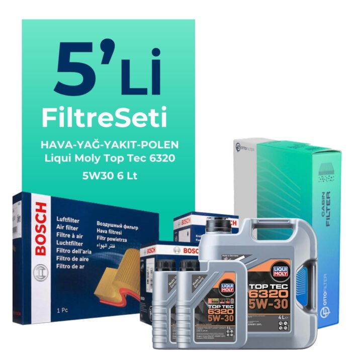 bosch-peugeot-expert-1-5-dizel-filtre-bakim-seti-liqui-moly-motor-yagli-2017-2025-5-li-122639 BOSCH Peugeot Expert 1.5 Dizel Filtre Bakım Seti Liqui Moly Motor Yağlı (2017-2025) 5 Li - Görsel 1