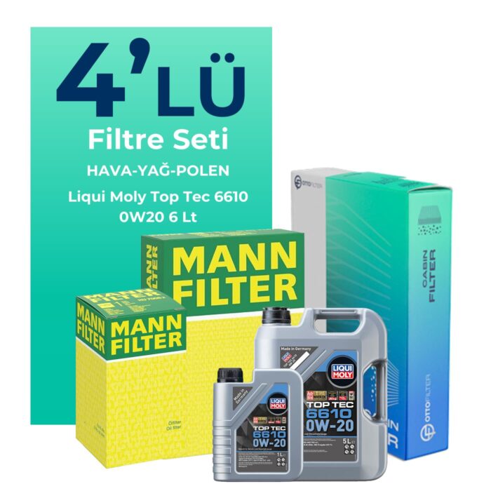 mann-ford-kuga-1-5-dizel-otomatik-filtre-bakim-seti-liqui-moly-motor-yagli-2019-2023-4-lu-122929 MANN Ford Kuga 1.5 Dizel Otomatik Filtre Bakım Seti Liqui Moly Motor Yağlı (2019-2023) 4 Lü - Görsel 1