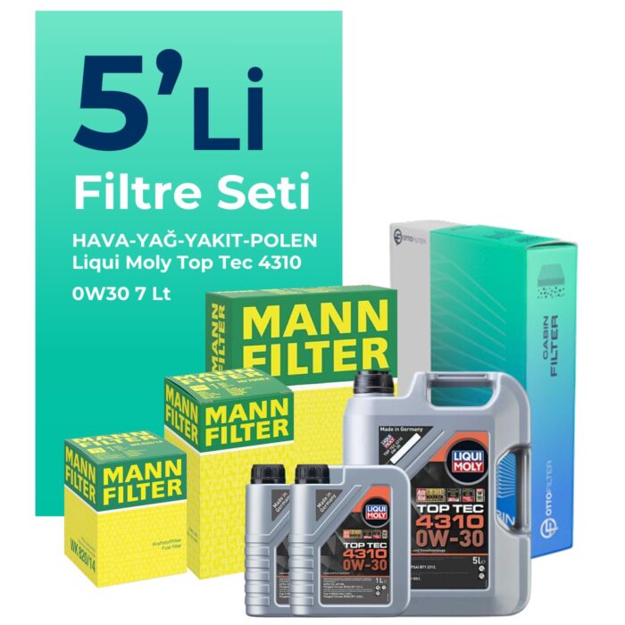 mann-peugeot-boxer-2-2-dizel-bluehdi-filtre-bakim-seti-liqui-moly-motor-yagli-2019-2024-5-li-122588 MANN Peugeot Boxer 2.2 Dizel BLUEHDi Filtre Bakım Seti Liqui Moly Motor Yağlı (2019-2024) 5 Li - Görsel 1