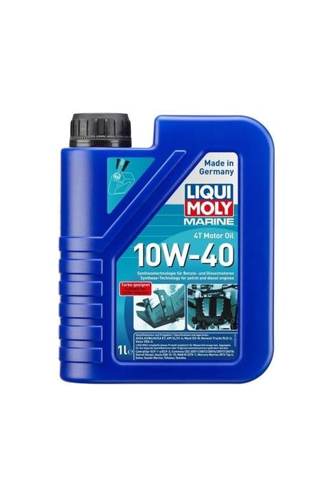 2-2 Liqui Moly Marine 4T Motor Yağı 10W-40 1 lt. (25012) - Görsel 1