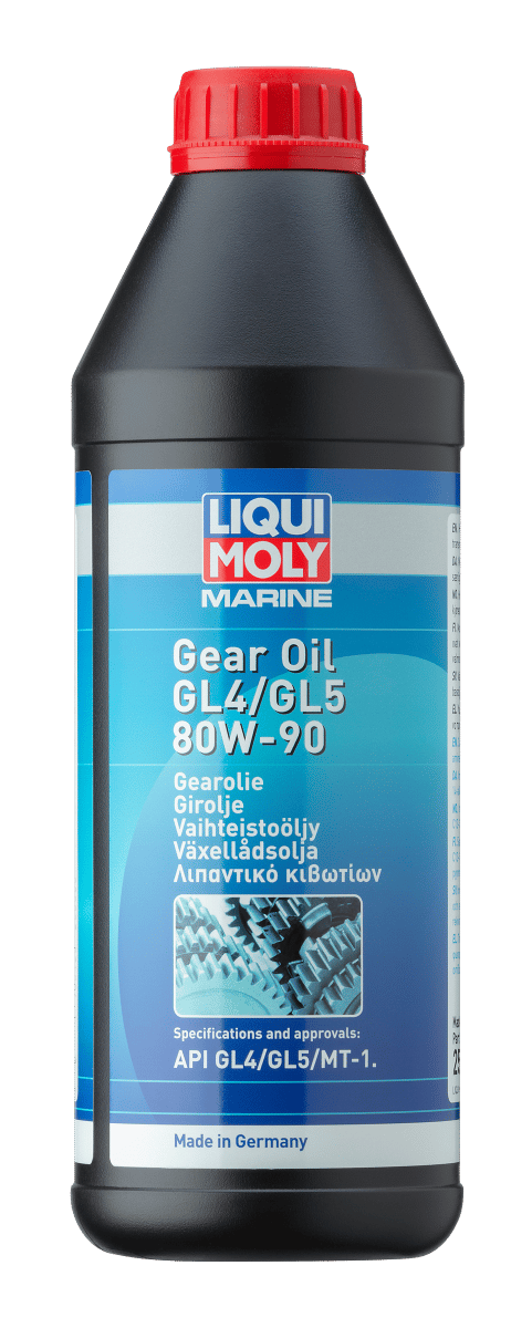 3 Liqui Moly Marine Dişli Yağı GL4/GL5 80W-90 1 Lt. (25069) - Görsel 1