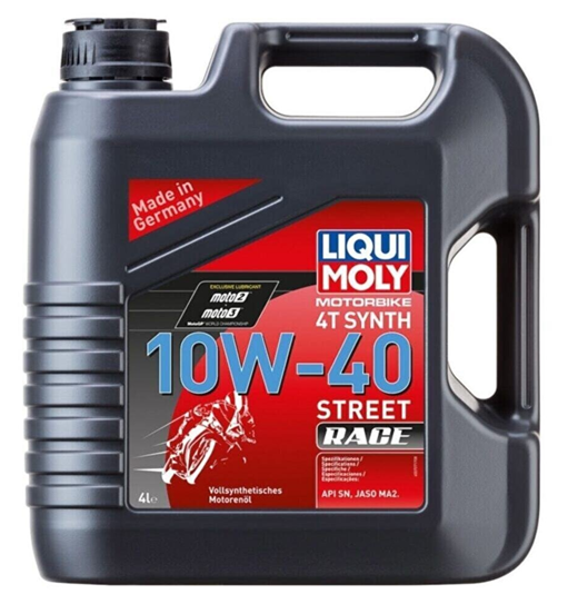84651 Liqui Moly 10W-40 4t Race %100 Sentetik Performans Motor Yağı 4 Litre ( 20754) - Görsel 1