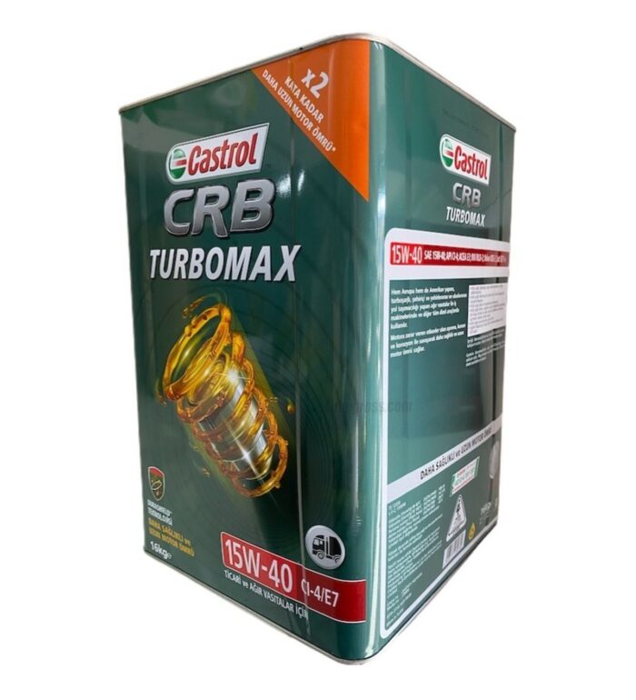 Castrol CRB Turbomax 15W40 CI4 16 Kg Motor Yağı - Görsel 1