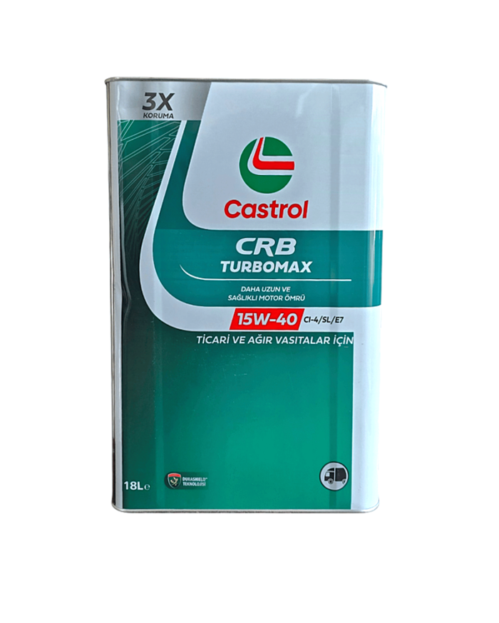 Castrol CRB Turbomax 15W-40 - 18 Litre Motor Yağı - Görsel 1