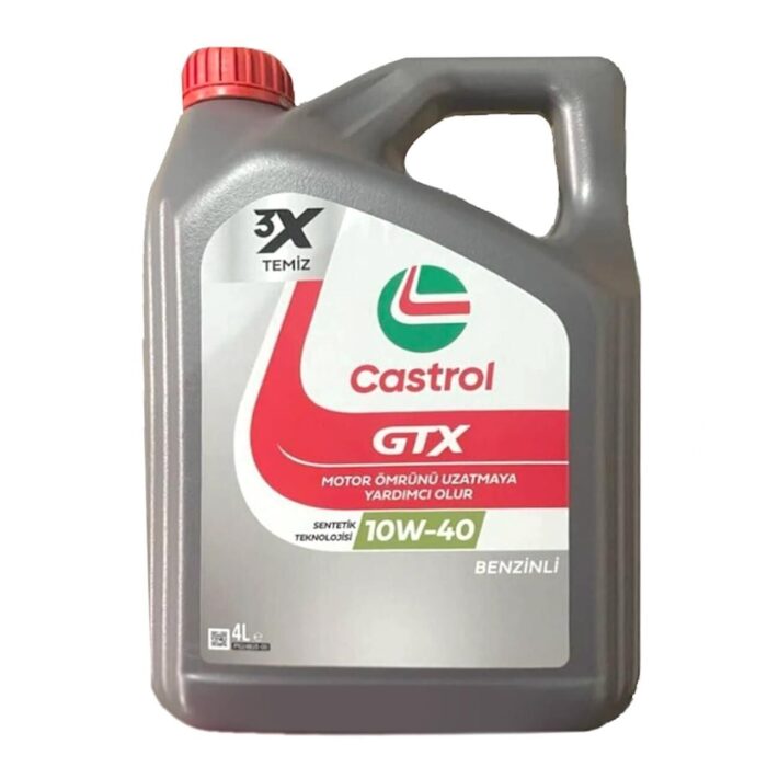 Castrol GTX Ultraclean 10W-40 - 4 L Motor Yağı - Görsel 6