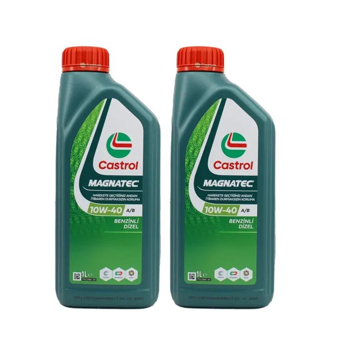 Castrol Magnatec 10W40 1 Lt Sentetik Motor Yağı (2 Adet) - Görsel 1