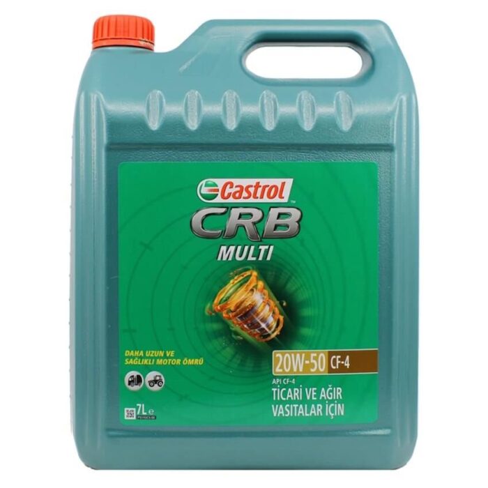 Castrol Multi 20W-50 - 7 Litre Motor Yağı - Görsel 1