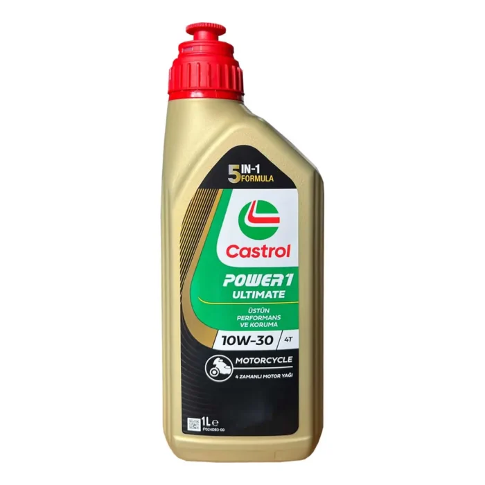 castrol-power1-ultimate-10w30-1-lt Castrol Power 1 Ultimate 4T 10W30 1 Lt 4 Zamanlı Motosiklet Yağı - Görsel 1