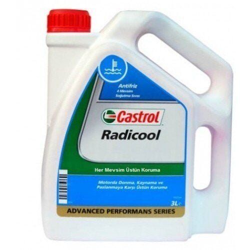 castrol-radicool-antifiriz-3-litre-mavi-antifriz-94045 Castrol Radicool Antifiriz - 3 Litre Mavi Antifriz - Görsel 1