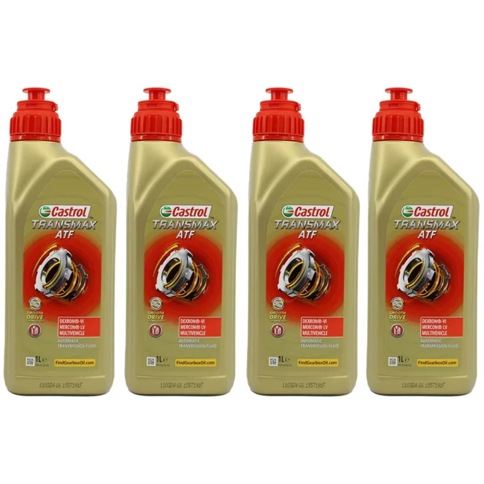Castrol Transmax ATF Dexron VI 1 Lt Otomatik Şanzıman Yağı (4 Adet) - Görsel 1