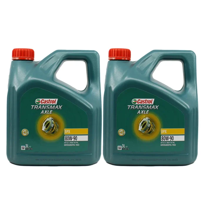 castrol-transmax-axle-epx-80w90-2adet Castrol Transmax Axle EPX 80W90 3 Lt Şanzıman Yağı (2 Adet) - Görsel 1