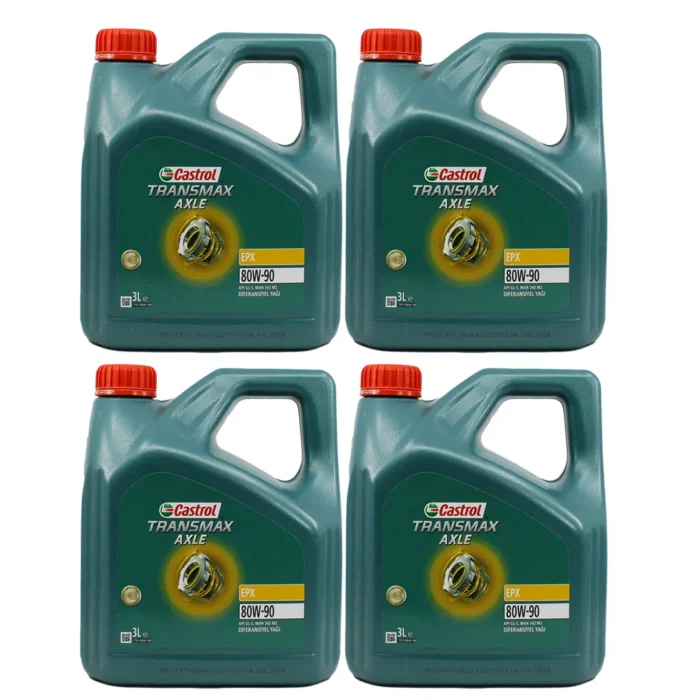 Castrol Transmax Axle EPX 80W90 3 Lt Şanzıman Yağı (4 Adet) - Görsel 1