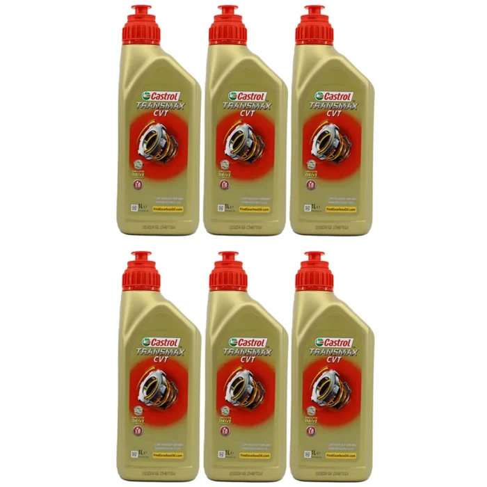 castrol-transmax-cvt-1lt-6adet Castrol Transmax CVT 1 Lt Otomatik Şanzıman Yağı (6 Adet) - Görsel 1