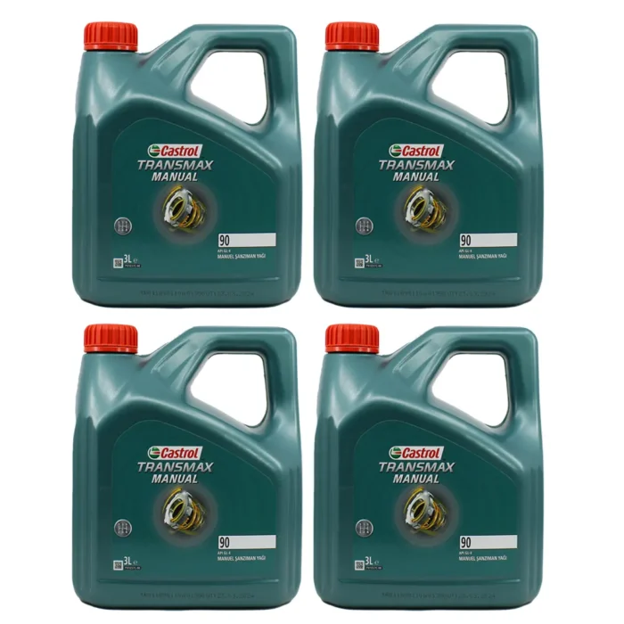 Castrol Transmax Manual 90 3 Lt Şanzıman Dişli Yağı (4 Adet) - Görsel 1