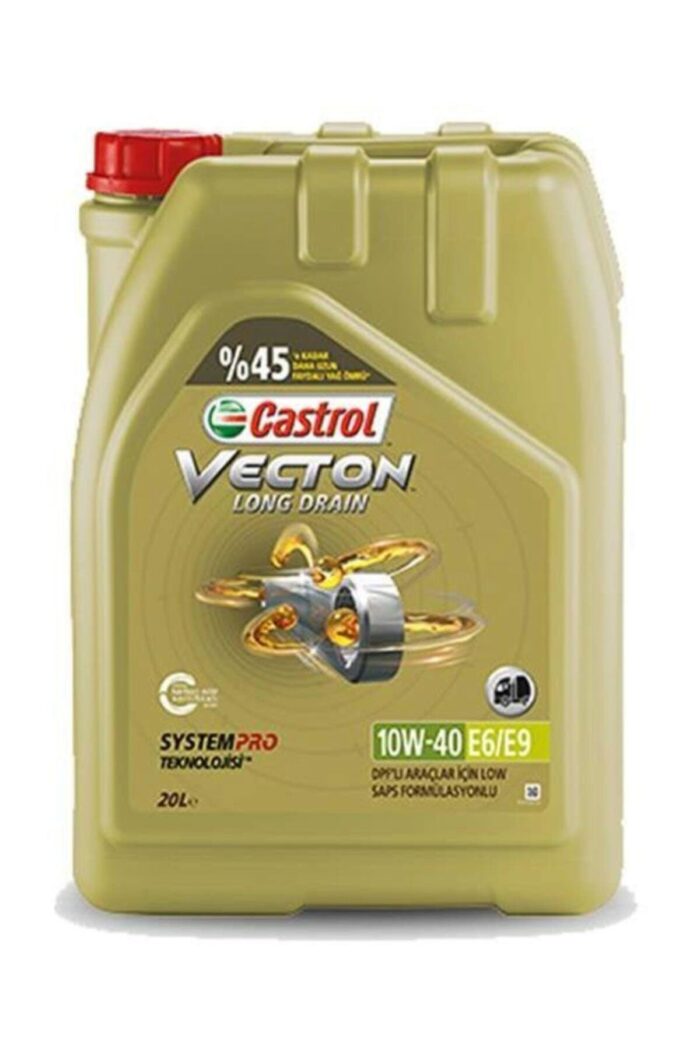 Castrol Vecton 10W-40 E6 E9 20 Lt - Görsel 1