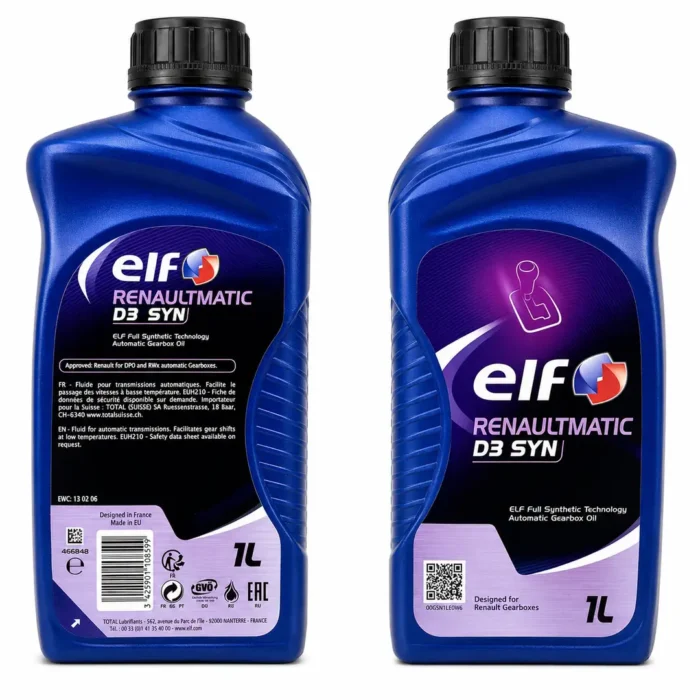 Elf Renaultmatic D3 SYN 1 Lt Otomatik Şanzıman Yağı - Görsel 3