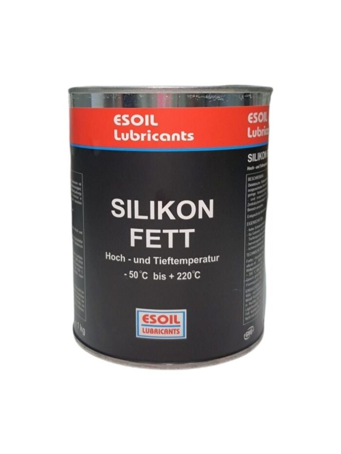 Esoil Silikon Fett (Silikonlu Gres) -50°c - +220°C - 1kg Gres Yağı - Görsel 1