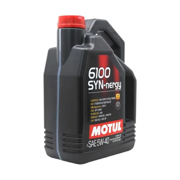 Motul 6100 SYN-Nergy 5W40 4 Lt Motor Yağı (2 Adet) - Görsel 3