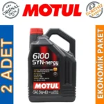 Motul 6100 SYN-Nergy 5W40 5 Lt Motor Yağı (2 Adet)