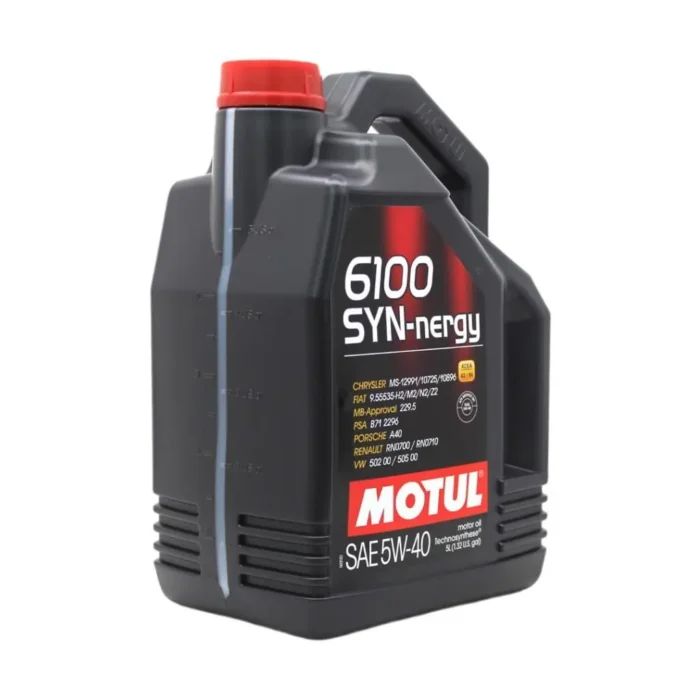 Motul 6100 SYN-Nergy 5W40 5 Lt Motor Yağı (4 Adet) - Görsel 3