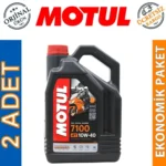 Motul 7100 4T 10W40 4 Lt Motosiklet Yağı (2 Adet)