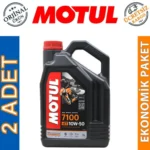 Motul 7100 4T 10W50 4 Lt Motosiklet Yağı (2 Adet)