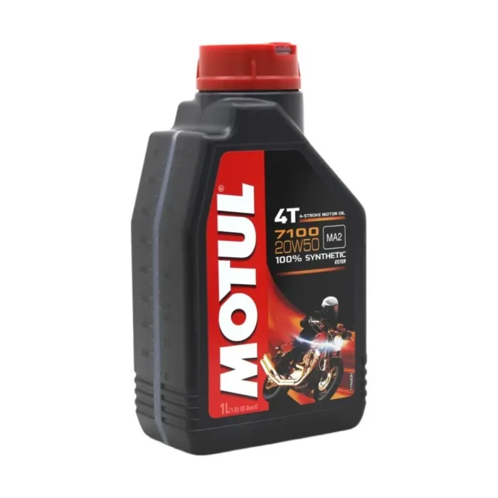 Motul 7100 4T 20W50 1 Lt Motosiklet Yağı (2 Adet) - Görsel 3
