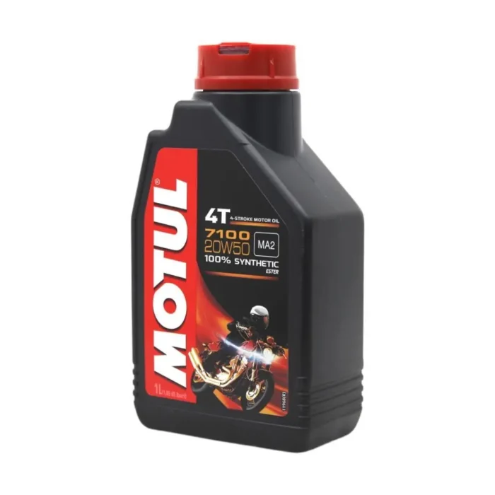 Motul 7100 4T 20W50 1 Lt Motosiklet Yağı (6 Adet) - Görsel 2