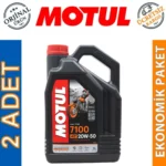 Motul 7100 4T 20W50 4 Lt Motosiklet Yağı (2 Adet)