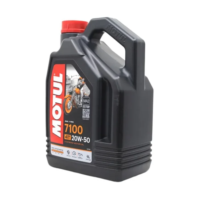 Motul 7100 4T 20W50 4 Lt Motosiklet Yağı (4 Adet) - Görsel 2