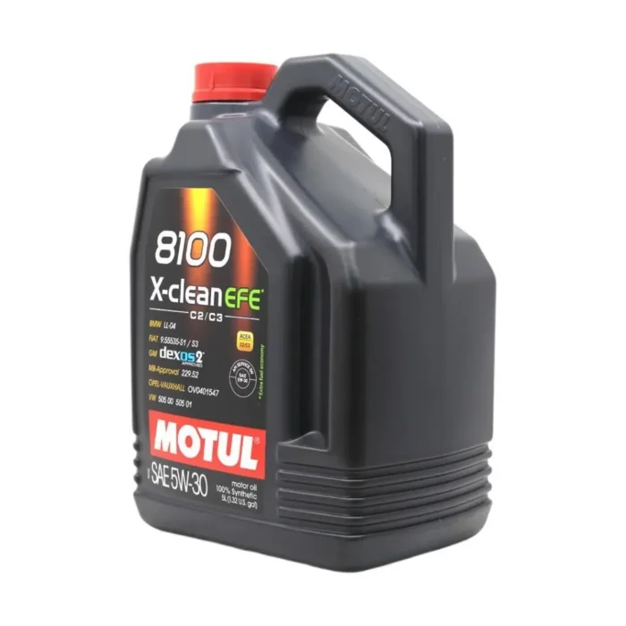 Motul 8100 X-Clean EFE 5W30 5 Lt Tam Sentetik Motor Yağı (2 Adet) - Görsel 2