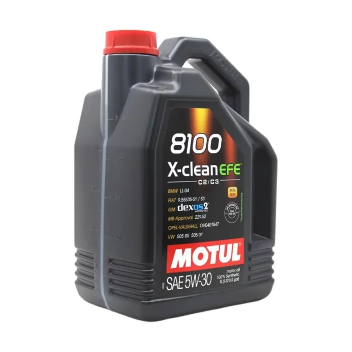 Motul 8100 X-Clean EFE 5W30 5 Lt Tam Sentetik Motor Yağı (2 Adet) - Görsel 3