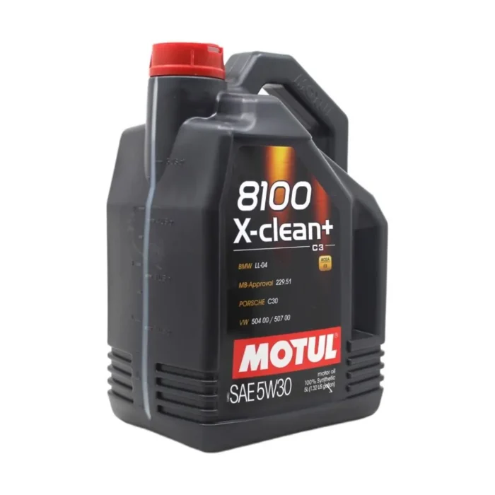 Motul 8100 X-Clean+ 5W30 5 Lt Tam Sentetik Motor Yağı (2 Adet) - Görsel 2