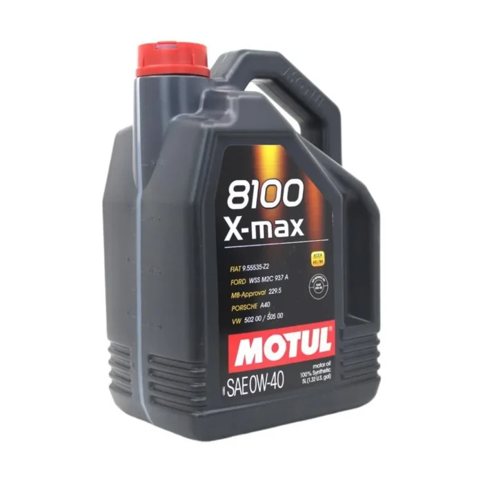 Motul 8100 X-Max 0W40 5 Lt Tam Sentetik Motor Yağı (4 Adet) - Görsel 3