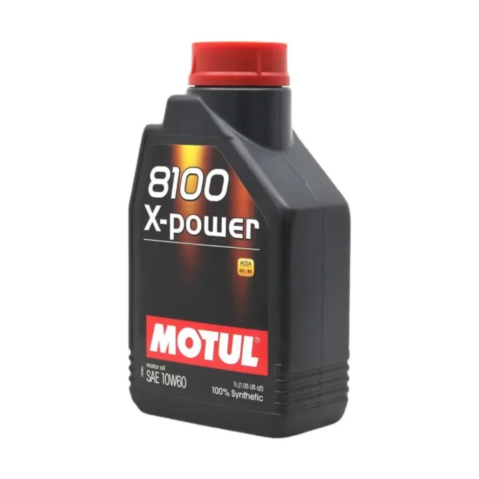 Motul 8100 X-Power 10W60 1 Lt Tam Sentetik Motor Yağı (4 Adet) - Görsel 2