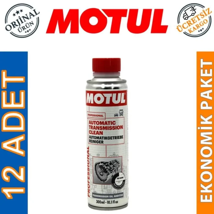 image_1080-1527 Motul Automatic Transmission Clean 300 Ml Şanzıman Temizleyici (12 Adet) - Görsel 1