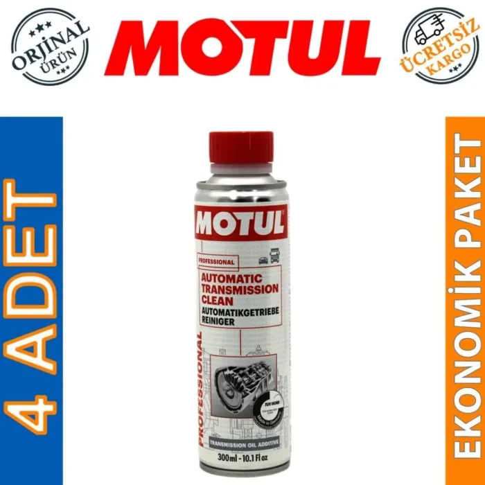 Motul Automatic Transmission Clean 300 Ml Şanzıman Temizleyici (4 Adet) - Görsel 1