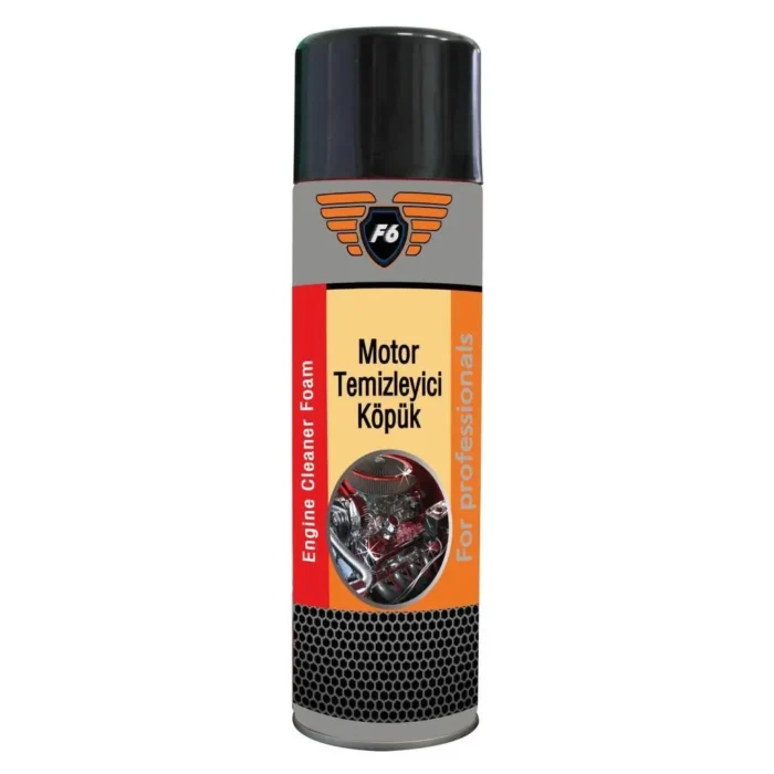 image_1080-179 F6 Motor Temizleyici Köpük Sprey 500 ML Susuz Motor Temizleme - Görsel 1
