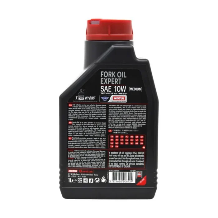 Motul Fork Oil Expert Medium 10W 1 Lt Amortisör Yağı (2 Adet) - Görsel 4