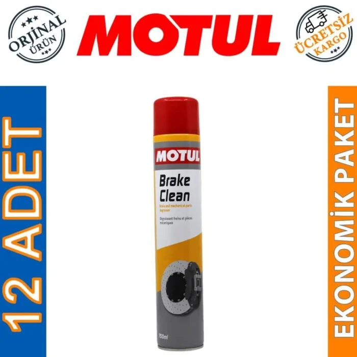 image_1080-1873 Motul Fren Balata Spreyi 750 Ml Brake Clean (12 Adet) - Görsel 1