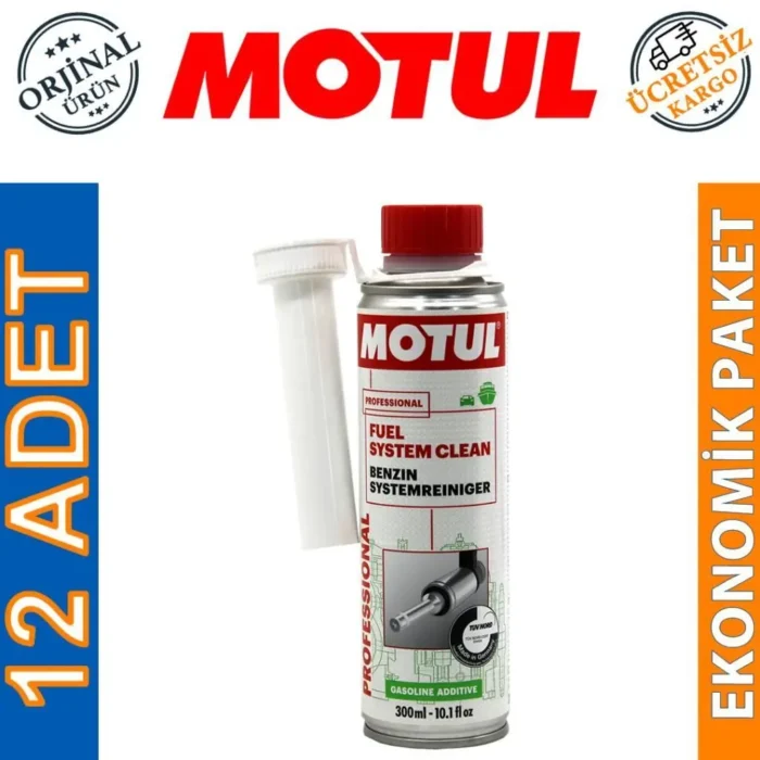 image_1080-1883 Motul Fuel System Clean 300 Ml Benzin Yakıt Temizleyici (12 Adet) - Görsel 1