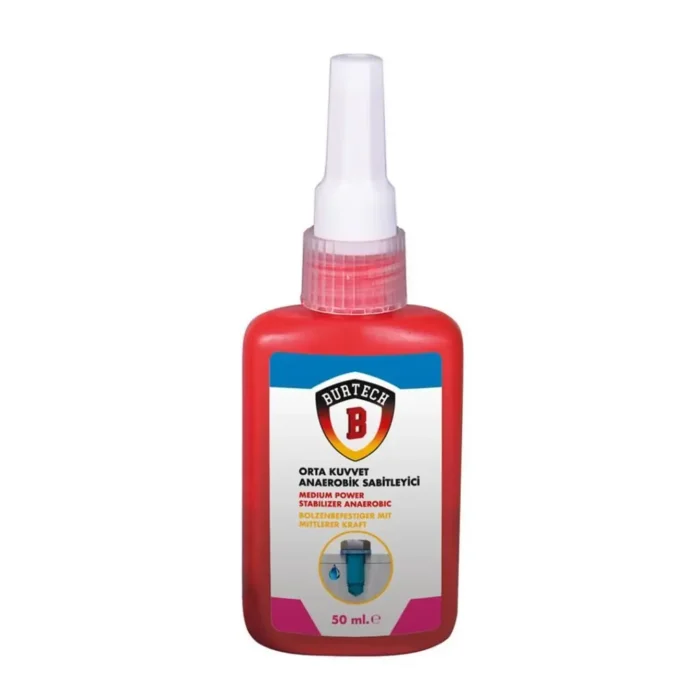 image_1080-19 Burtech Civata Sabitleyici Orta Mavi 50 Ml Anaerobik - Görsel 1