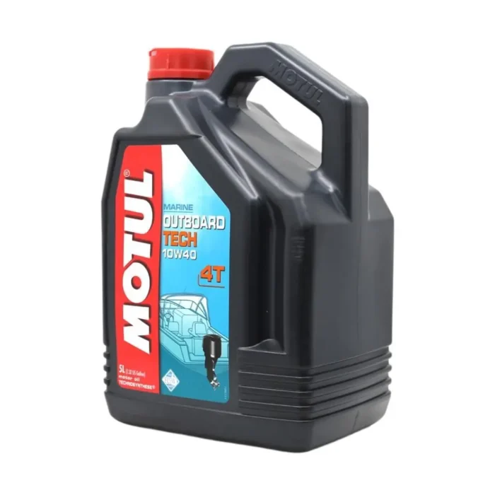 Motul Marine Outboard Tech 10W40 4T 5 Lt Tekne Motor Yağı (4 Adet) - Görsel 2