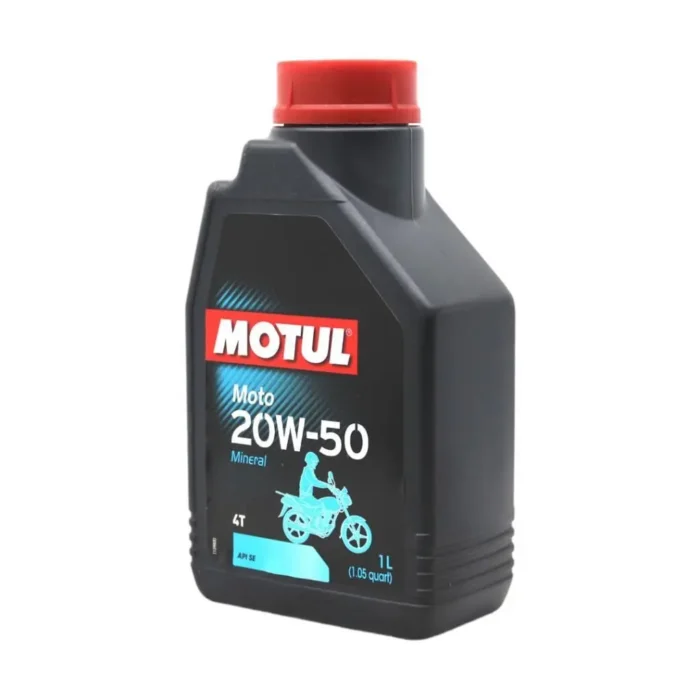 Motul Moto 4T 20W50 1 Lt Mineral Motosiklet Yağı (4 Adet) - Görsel 2